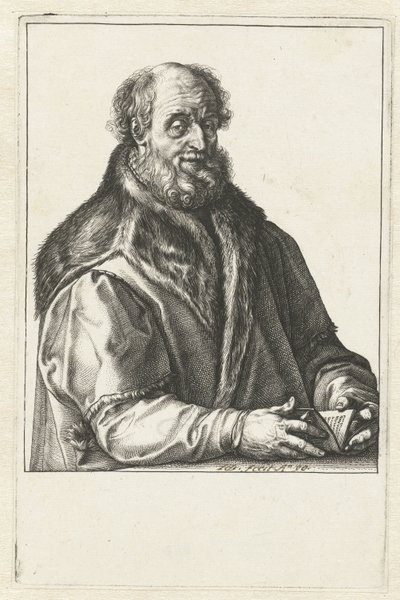 Portrait de Jan van Suren - Hendrick Goltzius