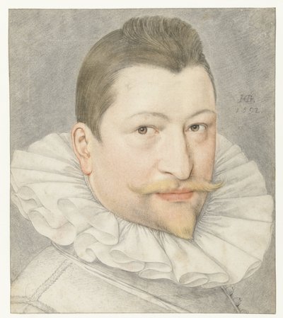 Portrait de Johannes Sadeler I - Hendrick Goltzius