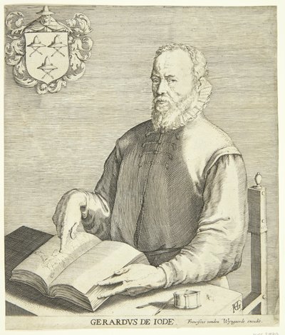 Portrait de Gerard de Jode - Hendrick Goltzius