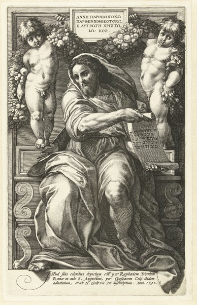Prophète Isaïe - Hendrick Goltzius
