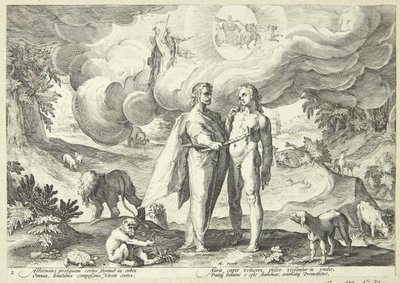 Prométhée crée l