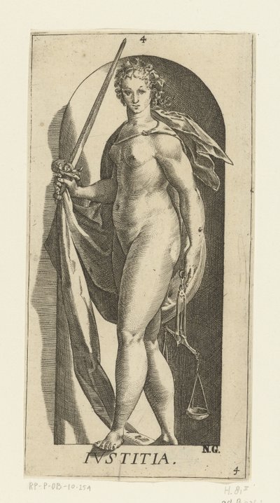 Justice - Hendrick Goltzius