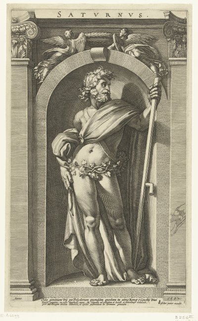 Saturne - Hendrick Goltzius
