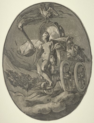 Sept divinités : Nox (Nuit) - Hendrick Goltzius