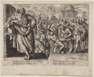 Saint Barthélemy - Hendrick Goltzius