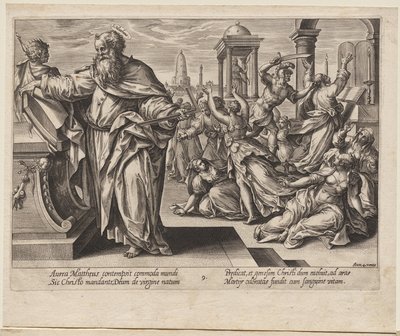 Saint Matthieu - Hendrick Goltzius