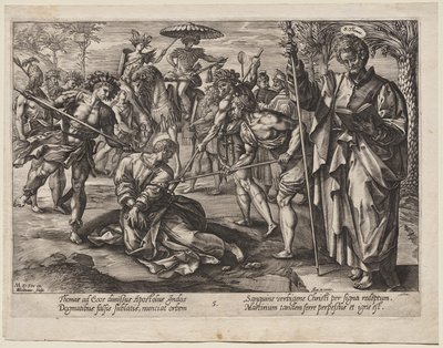 Saint Thomas - Hendrick Goltzius