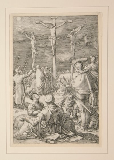 La Crucifixion (Christ sur la Croix), de La Passion, n°10 d