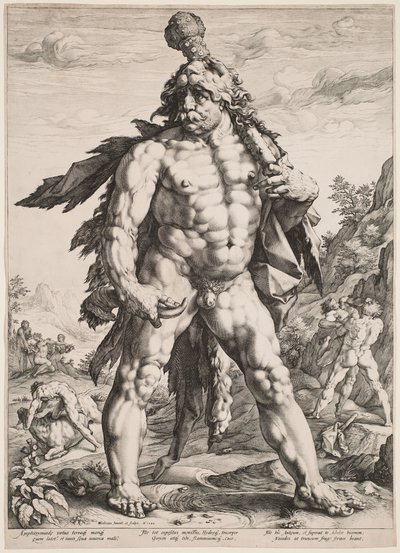 Le Grand Hercule - Hendrick Goltzius