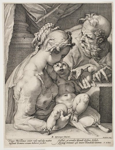 La Sainte Famille - Hendrick Goltzius