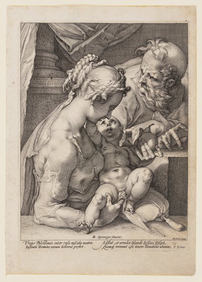 La Sainte Famille - Hendrick Goltzius