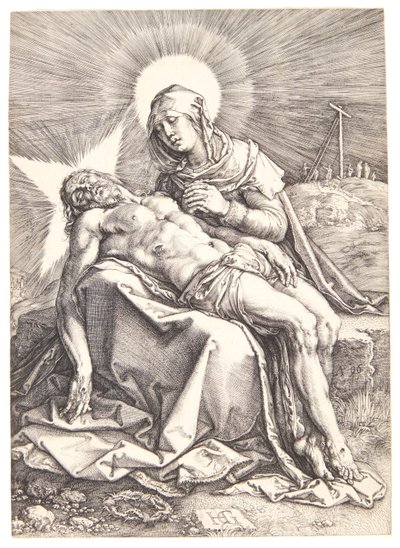 La lamentation de la Vierge - Hendrick Goltzius