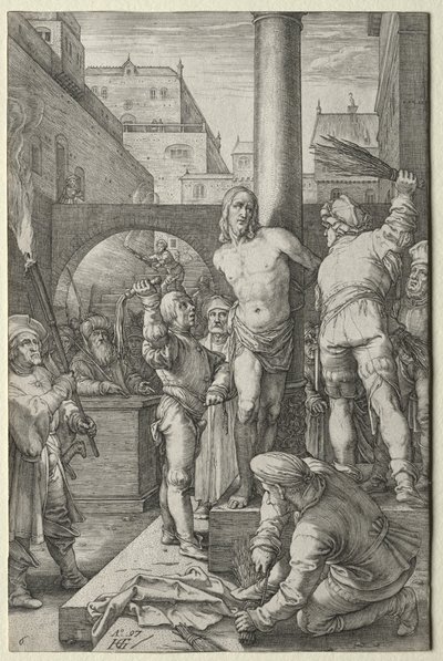 La Passion : La Flagellation - Hendrick Goltzius