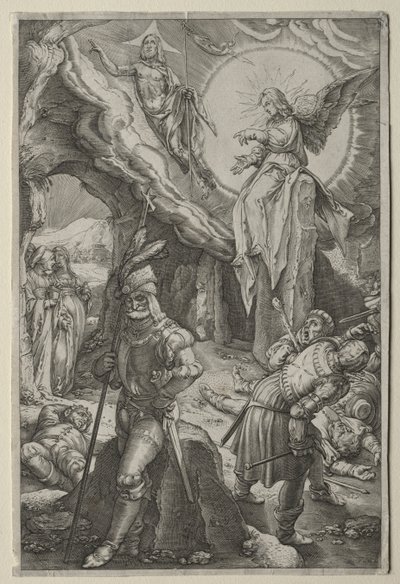 La Passion : La Résurrection - Hendrick Goltzius
