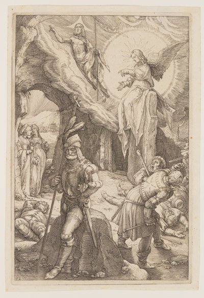 La Résurrection, tirée de La Passion - Hendrick Goltzius