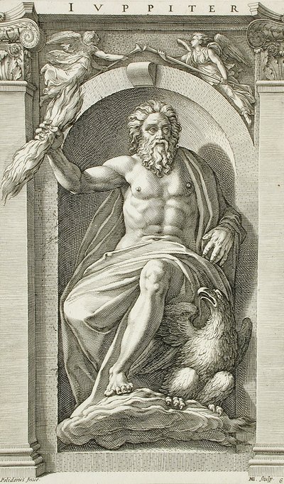 La série des dieux antiques - Hendrick Goltzius
