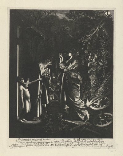 Moquerie de Cérès - Hendrick Goudt