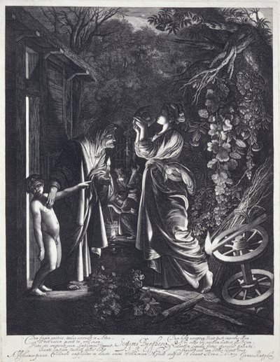 Cérès cherchant sa fille - Hendrick Goudt