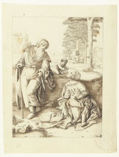 La Sainte Famille - Hendrick Hondius (I)