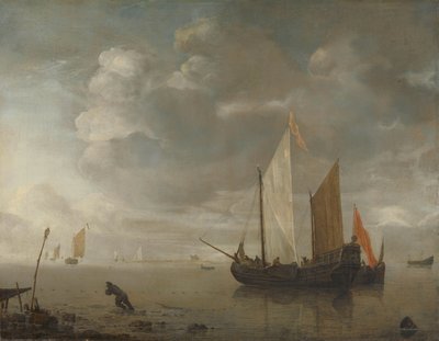 Mer calme - Hendrick Jacobsz. Dubbels