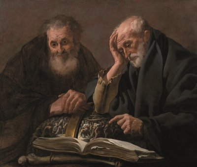 Démocrite et Héraclite, c. 1619-20 - Hendrick Jansz Terbrugghen