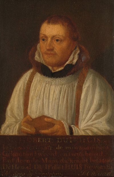 Portrait de Huybert Duyfhuys (c. 1515-81), pasteur de l