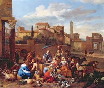 Marché de Légumes en Italie - Hendrick Mommers