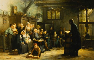 Dimanche après-midi à la campagne, 1883 - Hendrick Valkenburg