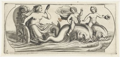 Amphitrite sur un char (série) - Hendrick de Keyser (I)