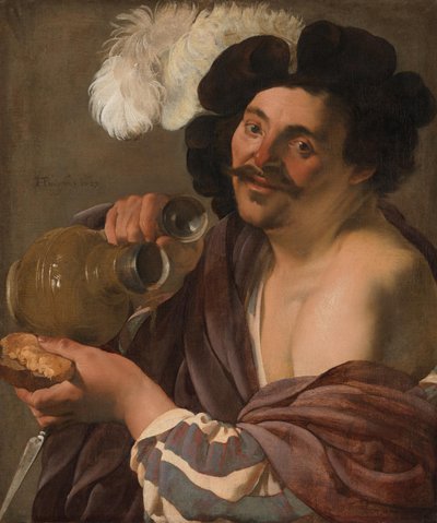 Le buveur - Hendrick ter Brugghen