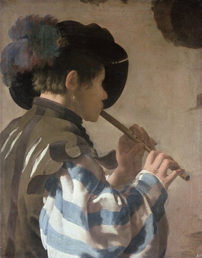 Valet jouant du fifre - Hendrick ter Brugghen