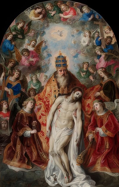La Trinité. Vers 1620 - Hendrick van Balen