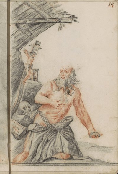 Saint Jérôme pénitent - Hendrick van Beaumont