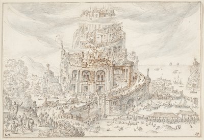 La Tour de Babel - Hendrick van Cleve III