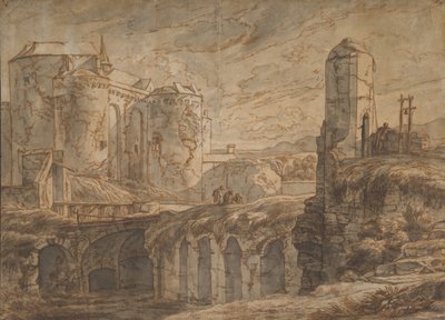 La porte de Bruges à Sluis, 1661 - Hendrick van Minderhout
