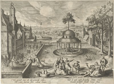 Printemps (Les quatre saisons) - Hendrick van Schoel