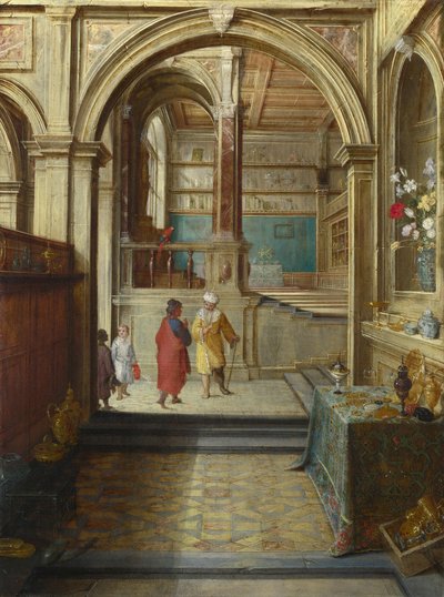 Crésus et Solon - Hendrick van Steenwyck the Younger