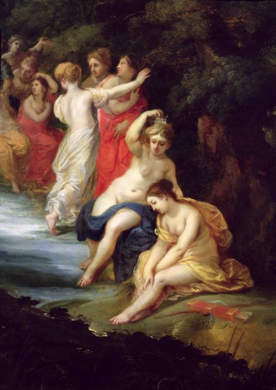 Diane et Actéon (détail) - Hendrick van and Brueghel Balen