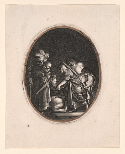 Décapitation de saint Jean-Baptiste - Hendrick von Goudt