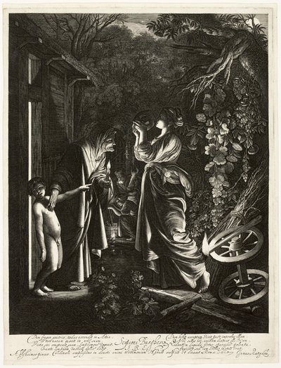 Les moqueries de Cérès - Hendrick von Goudt