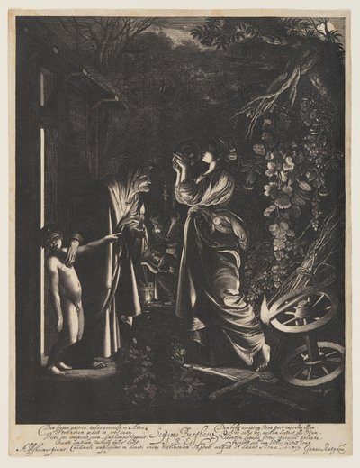 Les moqueries de Cérès - Hendrick von Goudt