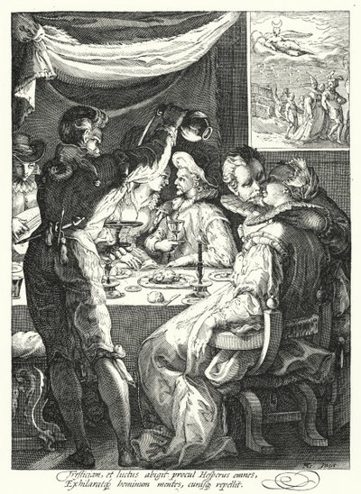 Soir - Hendrik (after) Goltzius