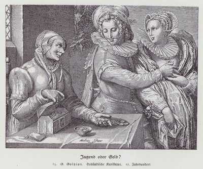 Amour inégal - Hendrik (after) Goltzius
