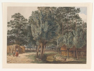 Sur le domaine Houdringe près de De Bilt - Hendrik Abraham Klinkhamer
