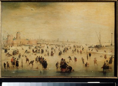 Patineurs sur glace - Hendrik Avercamp