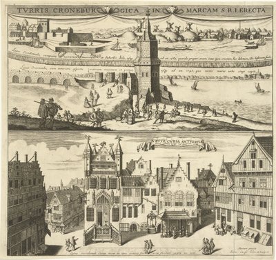 Vue de la Kroonenburg et de l