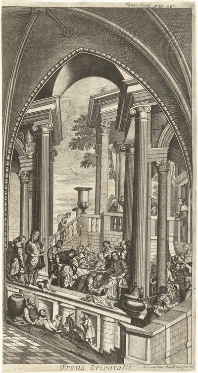 Peintures côté est, Abbaye Saint-Michel d