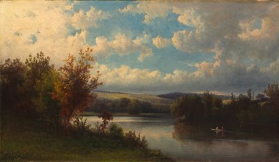 Paysage près de Granby, Connecticut, années 1870 - Hendrik Dirk Kruseman van Elten