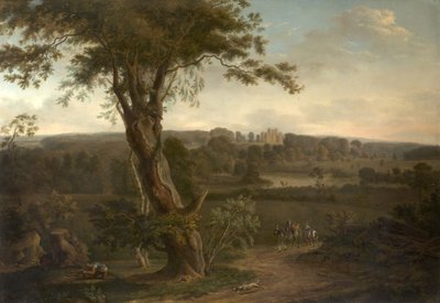 Parc de Wollaton Hall, Nottingham, 1795 - Hendrik Frans de Cort
