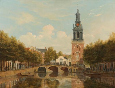 Le Torensluis et le Jan Roodenpoortstoren à Amsterdam - Hendrik Gerrit ten Cate